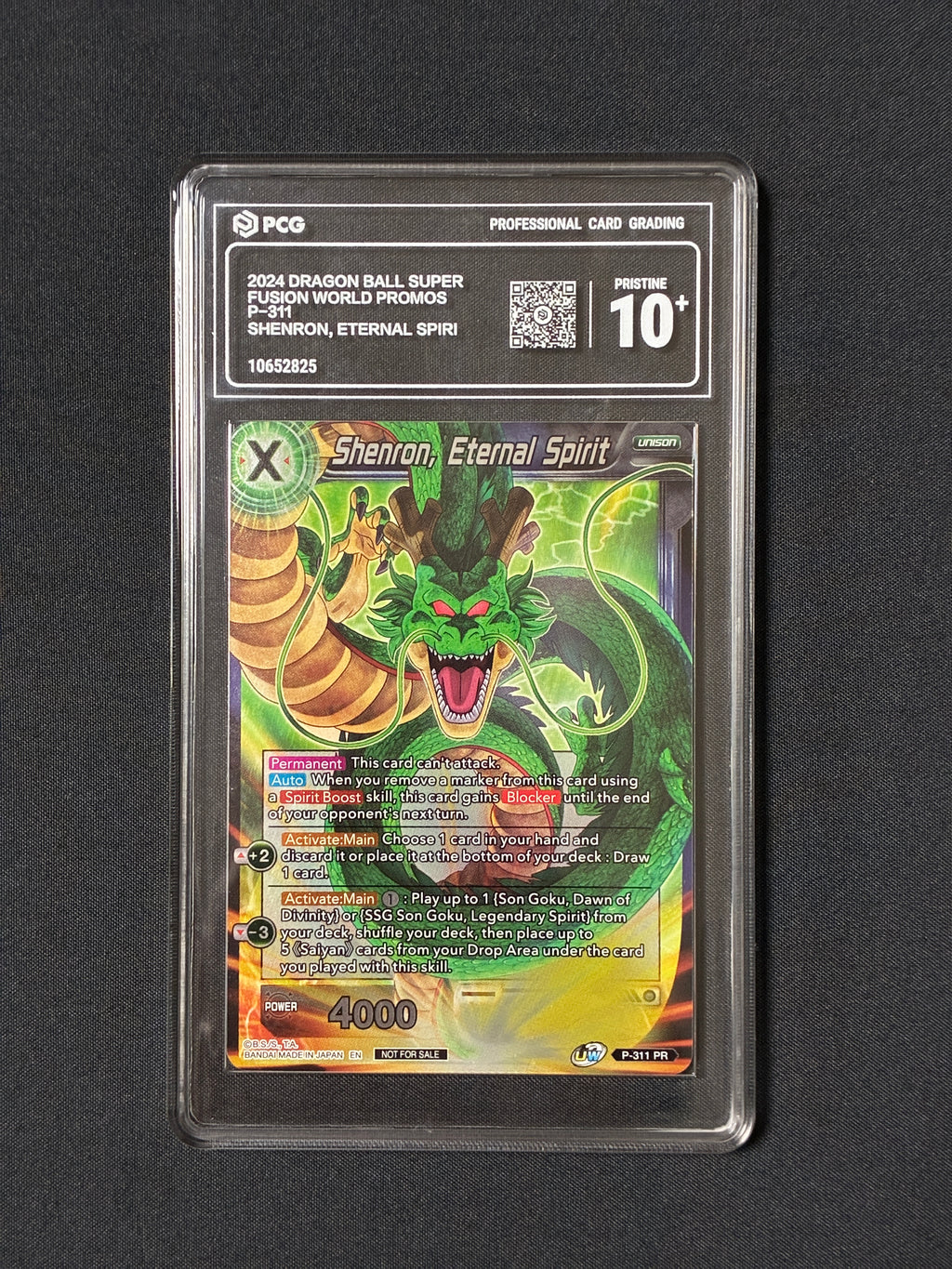 PCG Perfect 10 Shenrou Eternal Spirit P-311 Dragonball Promo
