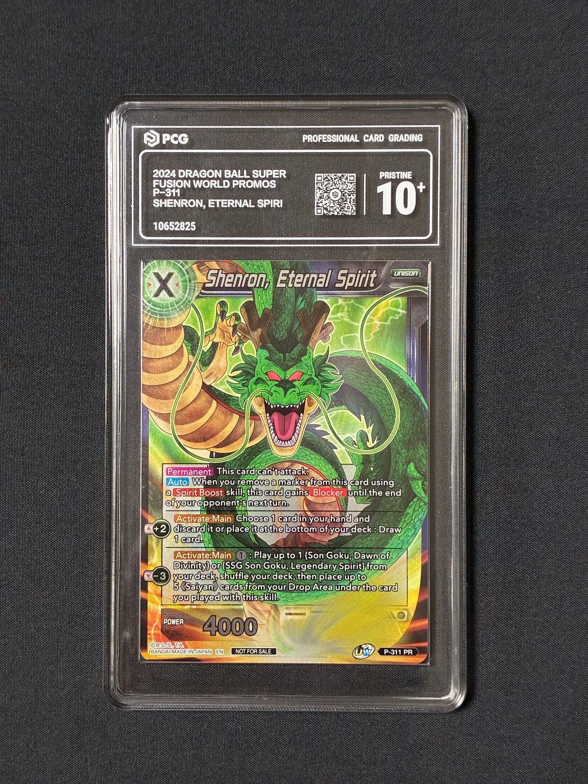 PCG Perfect 10 Shenrou Eternal Spirit P-311 Dragonball Promo