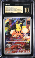 CGC Pristine 10 Detective Pikachu 098/SV-P Pokemon
