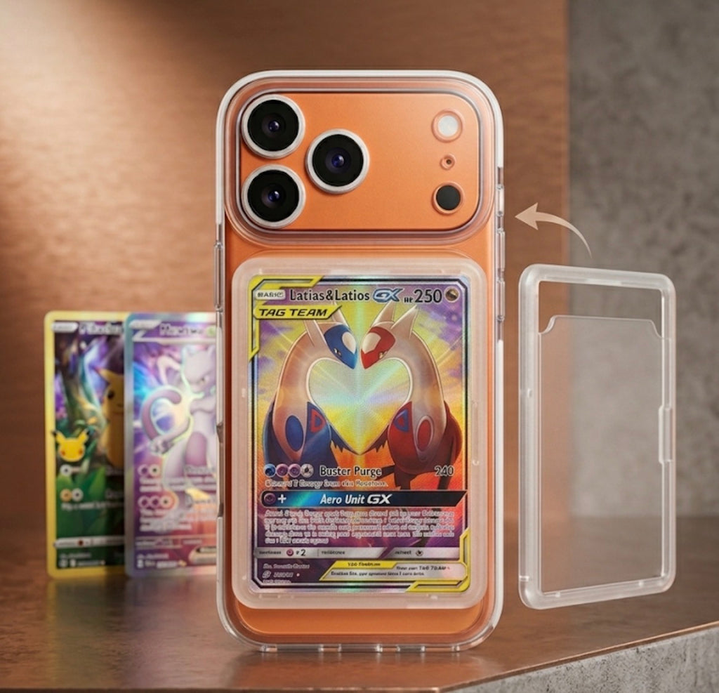 MagSafe Trading Card Display For iPhone | Fits Pokemon, One Piece & TCG Single Cards