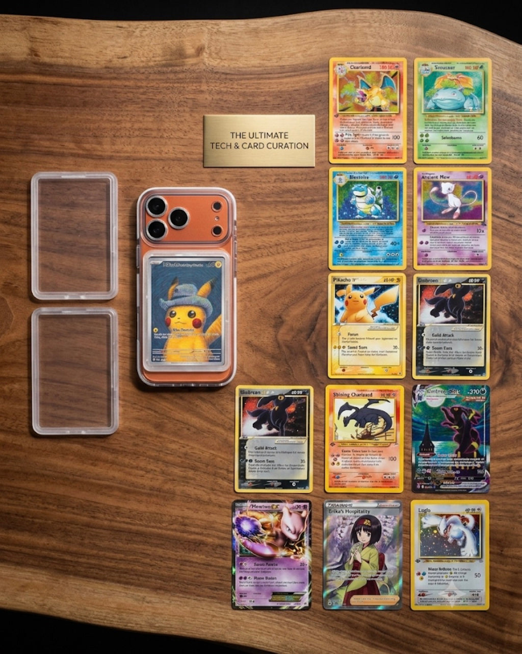 MagSafe Trading Card Display For iPhone | Fits Pokemon, One Piece & TCG Single Cards