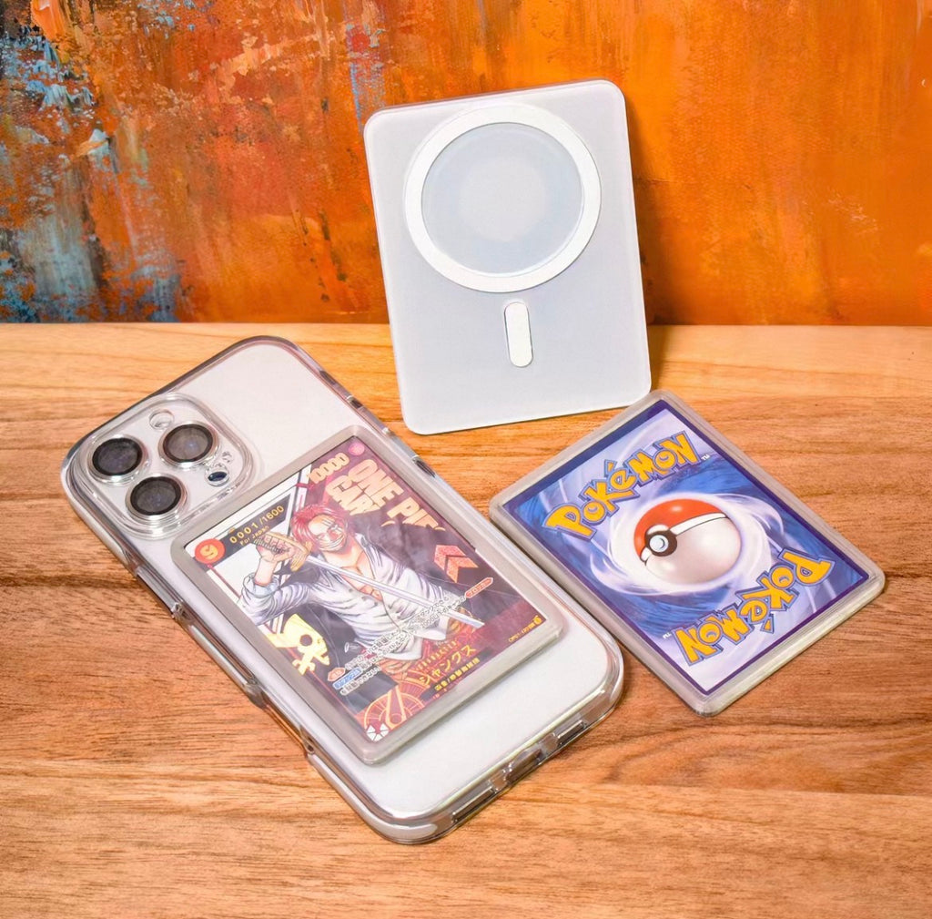 MagSafe Trading Card Display For iPhone | Fits Pokemon, One Piece & TCG Single Cards